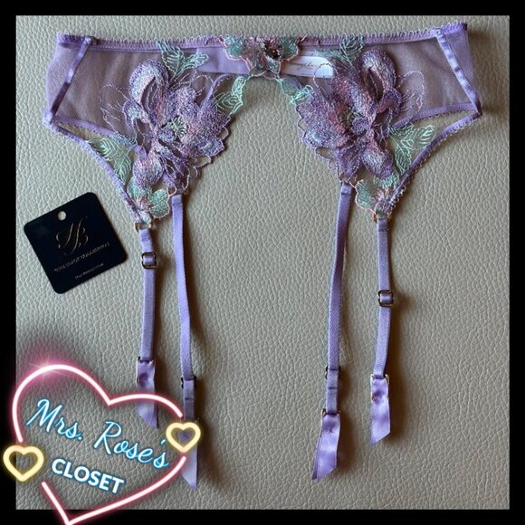 Honey Birdette Christine Unicorn Suspender Garter Size Medium - Picture 1 of 3